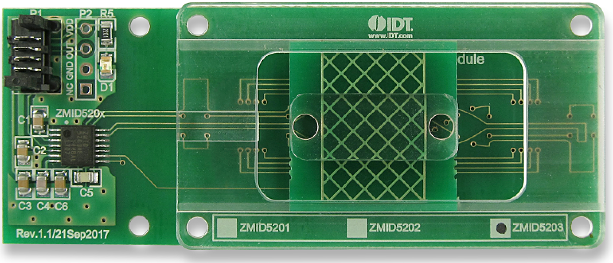 ZMID5201MLIN - ZMID5201 Inductive Linear Application Module with